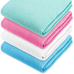 Основные свойства вафельного полотенца.